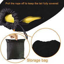 Load image into Gallery viewer, ikasus Surfboard Sock Cover Surfboard Protective Case with Drawstring Sealing Waterproof Dust Proof Storage Bag Surf board Lightweight Board Bag Surfing Board Accessories Black 180cmx50cm