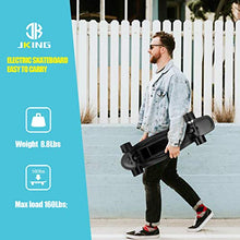 Load image into Gallery viewer, Electric Skateboard Electric Longboard with Remote Control Electric Skateboard,350W Hub-Motor,12.4 MPH Top Speed,5.2 Miles Range,3 Speeds Adjustment