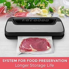 Load image into Gallery viewer, Vacuum Sealer Machine By Mueller | Automatic Vacuum Air Sealing System For Food Preservation w/Starter Kit | Compact Design | Lab Tested | Dry & Moist Food Modes | Led Indicator Lights
