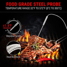 Load image into Gallery viewer, ThermoPro TP22 Digital Wireless Meat Thermometer for Grilling with Dual Probe Food Cooking Thermometer for Smoker BBQ Grill Thermometer