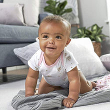Load image into Gallery viewer, GERBER Baby Girls' 5-Pack Variety Onesies Bodysuits, Princess Arrival, Newborn