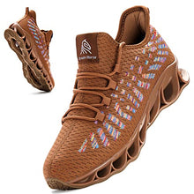 Load image into Gallery viewer, Steel Toe Shoes for Men Lightweight Work Safety Sneakers Comfortable Puncture Proof Safety Shoes for Industrial,Coustruction Khaki