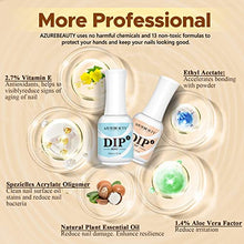 Load image into Gallery viewer, 5+3 Pcs Dipping Powder Liquid Set- 15ml Large Capacity Dip Powder Base & Top, Bond, Activator, Brush Saver for Dip Powder Nail Kit No Nail Lamp Needed (0.5oz)