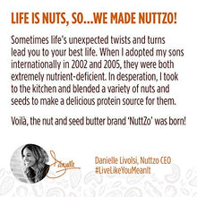 Load image into Gallery viewer, Natural Power Fuel Smooth Nut Butter by NuttZo | 7 Nuts & Seeds Blend, Paleo, Non-GMO, Gluten-Free, Vegan, Kosher | Peanut-Free, 1g Sugar, 6g Protein | 12oz Jar