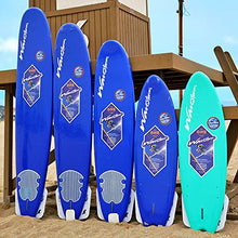 Load image into Gallery viewer, Wavestorm -Soft Top Foam 5'6" Surfboard/Fish Swallow Tail Surfboard for Beginners and All Surfing Levels Youth Complete Set Includes Leash and Multiple Fins, Blue (AZ21-WSSF560-BLU-1PK)
