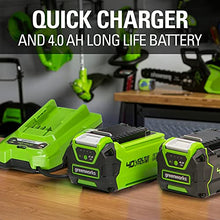 Load image into Gallery viewer, Greenworks 40V 19-Inch Cordless (3-In-1) Push Lawn Mower, 4.0Ah + 2.0Ah Battery and Charger Included 25223