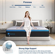 Load image into Gallery viewer, Queen Mattress, Avenco Queen Size Mattress Medium Firm, 12 Inch Hybrid Queen Mattress in a Box, Gel Memory Foam with Pocket Spring for Motion Isolation, Edge Support, CertiPUR-US & ISPA