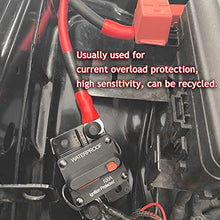 Load image into Gallery viewer, Hamolar 3 Pack 100 Amp Circuit Breaker Manual Reset Car Marine Trolling Motors Boat ATV Manual Power Protect for Audio System Fuse 12V-48VDC