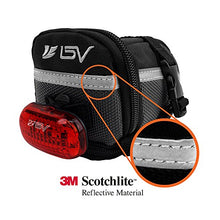 Load image into Gallery viewer, BV Bicycle Strap-On Bike Saddle Bag/Seat Bag/Cycling Bag