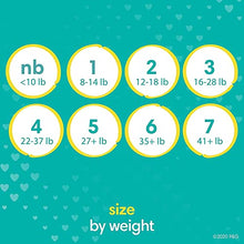 Load image into Gallery viewer, Diapers Size 1 (8-14 lbs) Newborn, 198 Count - Pampers Swaddlers Disposable Baby Diapers, ONE MONTH SUPPLY (Packaging May Vary)