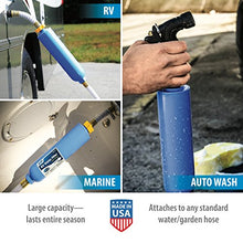 Load image into Gallery viewer, Camco 40042 TastePURE Inline RV Water Filter – Greatly Reduces Bad Taste, Odors, Chlorine and Sediment in Drinking Water – 4-Pack , blue