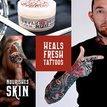 Load image into Gallery viewer, Hustle Butter Tattoo Aftercare 5oz Tattoo Cream, Helps Heal+ Protect New Tattoos and Rejuvenates Older Tattoos - 100% Vegan Tattoo Lotion No-Petroleum