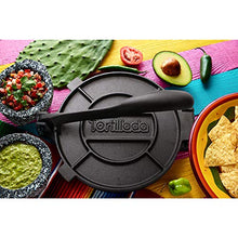 Load image into Gallery viewer, Tortillada – Premium Cast Iron Tortilla Press with Recipes E-Book (10 Inch)