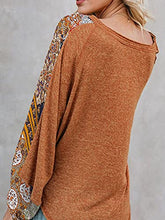 Load image into Gallery viewer, Beyove Work Blouses for Women 2022 Comfort Colors Top Long Sleeve Shirt Brown