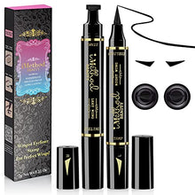 Load image into Gallery viewer, iMethod Eyeliner Stamp - NEW 2 Pens Winged Eyeliner Stamp, for All Eye Shapes, Winged Eyeliner Stamp, Perfect Wing Cat Eye Liner, Waterproof & Smudge-proof, 10 mm