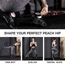 Load image into Gallery viewer, INNSTAR Booty Resistance Band Glute Cord Cable Machine for Hip Home Workout Cable Kickbacks with Instructions & Carry Bag (Heavy)