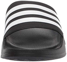 Load image into Gallery viewer, adidas Men's Adilette Shower Slides, Black/White/White, 13