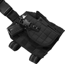 Load image into Gallery viewer, BARSKA mens Black Loaded Gear BI12016 VX 100 Tactical Vest and Leg Platform, Black, Large US