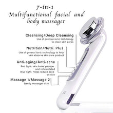 Load image into Gallery viewer, Rika LED facial massager. Photo LED light therapy Facial Massager, Light Therapy Device for Acne, Vibration Skin Firming Care