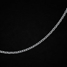 Load image into Gallery viewer, Amorucci Sterling Silver Cubic Zirconia Round Shaped Stylish Black Pendant with Chain for Women (19.3 mm)