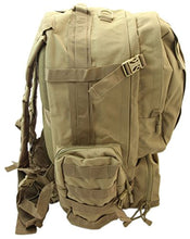 Load image into Gallery viewer, Humvee HMV-GB-03TAN Double Reinforced 3-Day Assault Pack with Compression Handles, Digital Camo