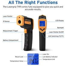 Load image into Gallery viewer, Etekcity Digital Laser Temperature Gun Non-Contact IR Thermometer-58℉ to 716℉ (-50℃ to 380℃), Standard Size, Black & Yellow