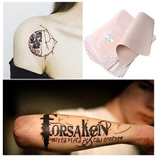 Load image into Gallery viewer, Blank Tattoo Skin Practice - Yuelong Double Sides 10 Sheets 8x6 Tattooing and Microblading Eyebrow Practice Skin Fake Skin for Tattoo Supplies Tattoo Kit,for Beginners and Experienced Tattoo Artists