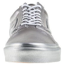Load image into Gallery viewer, Vans Old Skool Womens Trainers Silver - 5 UK