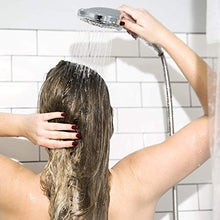 Load image into Gallery viewer, AquaBliss TheraSpa Hand Shower – 6 Mode Massage Shower Head with Hose High Pressure to Gentle Water Saving Mode - 6.5 FT No-Tangle Handheld Shower Head with Extra Long Hose & Adj. Mount | Chrome
