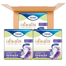 Load image into Gallery viewer, TENA Intimates Overnight Absorbency Incontinence/Bladder Control Pad with Lie Down Protection, 84 Count (Packaging May Vary)