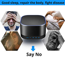 Load image into Gallery viewer, Magicteam Sound Machines White Noise Machine with 20 Non Looping Natural Soothing Sounds and Memory Function 32 Levels of Volume Powered by AC or USB and Sleep Sound Timer Therapy for Baby Kids Adults