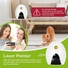 Load image into Gallery viewer, FunPaw Q Cat & Dog Treat Dispenser w/ Toy Laser: Monitor from Anywhere w/ The App, 720p Hi-Res Pet Camera & 2-Way Audio