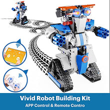 Load image into Gallery viewer, STEM Robot Building Kits for Kids- Remote Control Engineering Science Educational Learning Science Building Toys for Kids Age 8-12