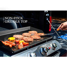 Load image into Gallery viewer, Royal Gourmet PD1300 Portable 3-Burner Propane Gas Grill Griddle,Black