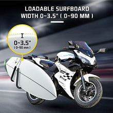 Load image into Gallery viewer, Onefeng Sports Surfboard Scooter Moped Bike Rack, Aluminum Lightweight Bicycle Surf Board Carrier for Sports Outdoors, Mount to Safely Carry Your Surfboard On Your Moped