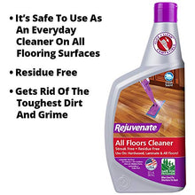 Load image into Gallery viewer, Rejuvenate Click N Clean Multi-Surface Spray Mop System Complete Bundle Includes Free Click-On Pro Grade Grout Brush 1 x 32oz No-Bucket Floor Cleaner (bundle with 3 reusable microfiber pads)