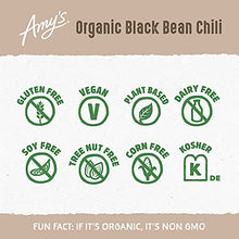 Load image into Gallery viewer, Amy's Organic Chili, Black Bean, Low Fat, Medium 14.7 oz
