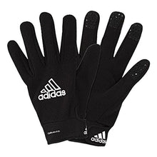 Load image into Gallery viewer, adidas Adult Field Player Fleece Glove Black/White Size 7
