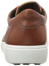 Load image into Gallery viewer, ECCO Men's Soft 7 Long Lace Sneaker, Cognac, 46 M EU (12-12.5 US)