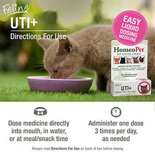 Load image into Gallery viewer, HomeoPet UTI Plus Urinary Tract Infection, Urinary Tract Support for Cats, 15 Milliliters
