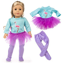 Load image into Gallery viewer, ZQDOLL 19 pcs Girl Doll Clothes Gift for American 18 inch Doll Clothes and Accessories, Including 10 Complete Sets of Clothing