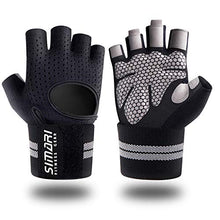 Load image into Gallery viewer, SIMARI Workout Gloves Men Women Full Finger Weight Lifting Gloves with Wrist Support for Gym Exercise Fitness Training Lifts Made of Microfiber and Spandex Fiber SMRG902