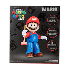Load image into Gallery viewer, The Super Mario Bros. Movie - 5 Inch Action Figures Series 1 – Mario Figure with Plunger Accessory