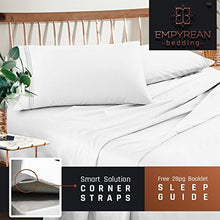 Load image into Gallery viewer, Empyrean Bedding King Sheet Sets - 4 Piece King Size Sheets - 14"-16" King Size Sheets with Deep Pockets - Soft Microfiber King Size Sheets Set - Fitted Deep Pocket King Size Sheets - White