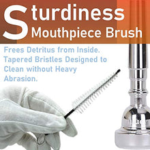 Load image into Gallery viewer, Libretto Trumpet (Cornet) ALL-INCLUSIVE Care Kit w/Instructions: Valve Oil+Slide Grease+Cleaning Cloth+Mouthpiece/Valve/Bore Brushes, Giftable Handy Case, Time to Clean & Extend Life of your Trumpet!