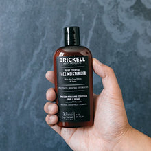 Load image into Gallery viewer, Brickell Men's Daily Essential Face Moisturizer for Men, Natural and Organic Fast-Absorbing Face Lotion with Hyaluronic Acid, Green Tea, and Jojoba, 4 Ounce, Scented