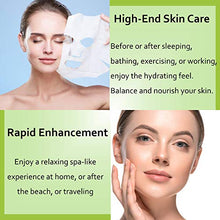 Load image into Gallery viewer, RITIO Hydrating Facial Mask Tencel Sheet Masks for SPA Treatment & Anti-Aging (Set of 6) Silky Tencel Lyocell Masks to Achieve Skin & Antioxidant Protection - Facial Mask for Women & Men