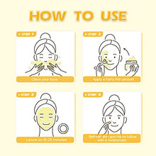 Load image into Gallery viewer, ANAIRUI Turmeric Vitamin C Wash-off Facial Mask, Hydrate & Glow Ice-Cream Mask, Hydrating, Revitalizing, Boost Radiance for Dry, Dull Skin, 3.52 oz