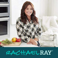 Load image into Gallery viewer, Rachael Ray Jumbo Chillout Thermal Tote, Insulated Bag Keeps Cool or Hot for Hours, XL Insulated Bag for Groceries, Potlucks, Sundries & More!, Foldable & Reusable Thermo Food Bag, Marine Blue