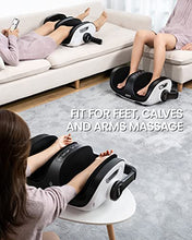 Load image into Gallery viewer, Foot Massager Machine, RENPHO Shiatsu Foot and Calf Massager with Heat and Remote, Deep Kneading and Rolling Calf and Leg Massage with Handle, for Home and Office Use, Fits up to US Men Feet Size 14